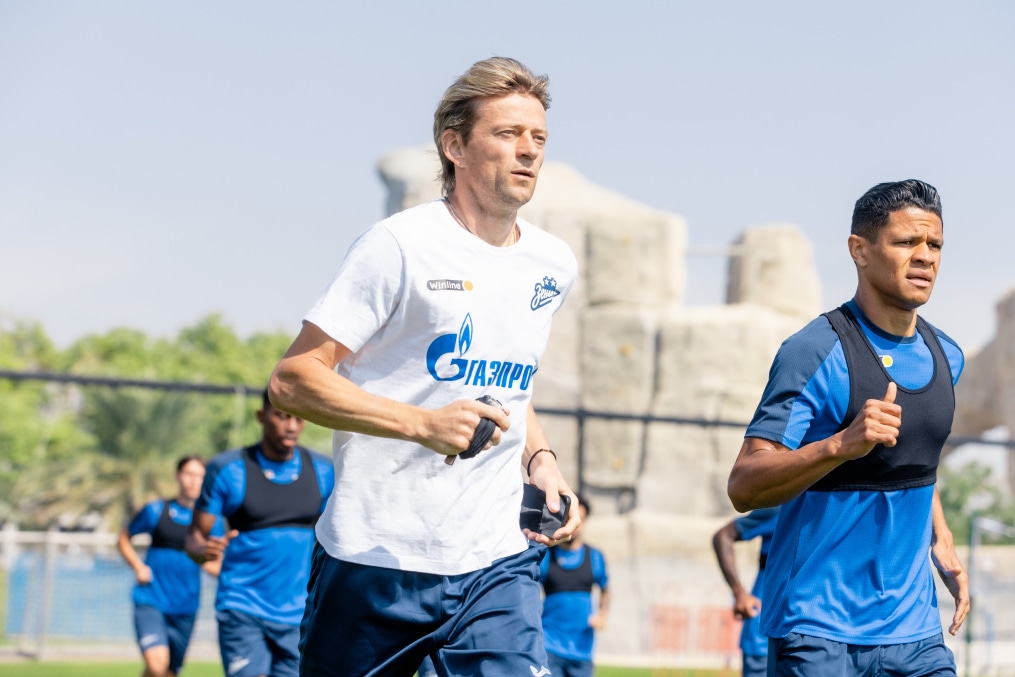 Зимние «Газпром» — тренировочные сборы в Катаре. 10 февраля, утренняя тренировка