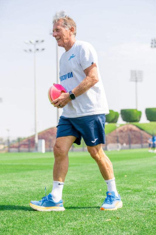 Зимние «Газпром» — тренировочные сборы в Катаре. 10 февраля, утренняя тренировка