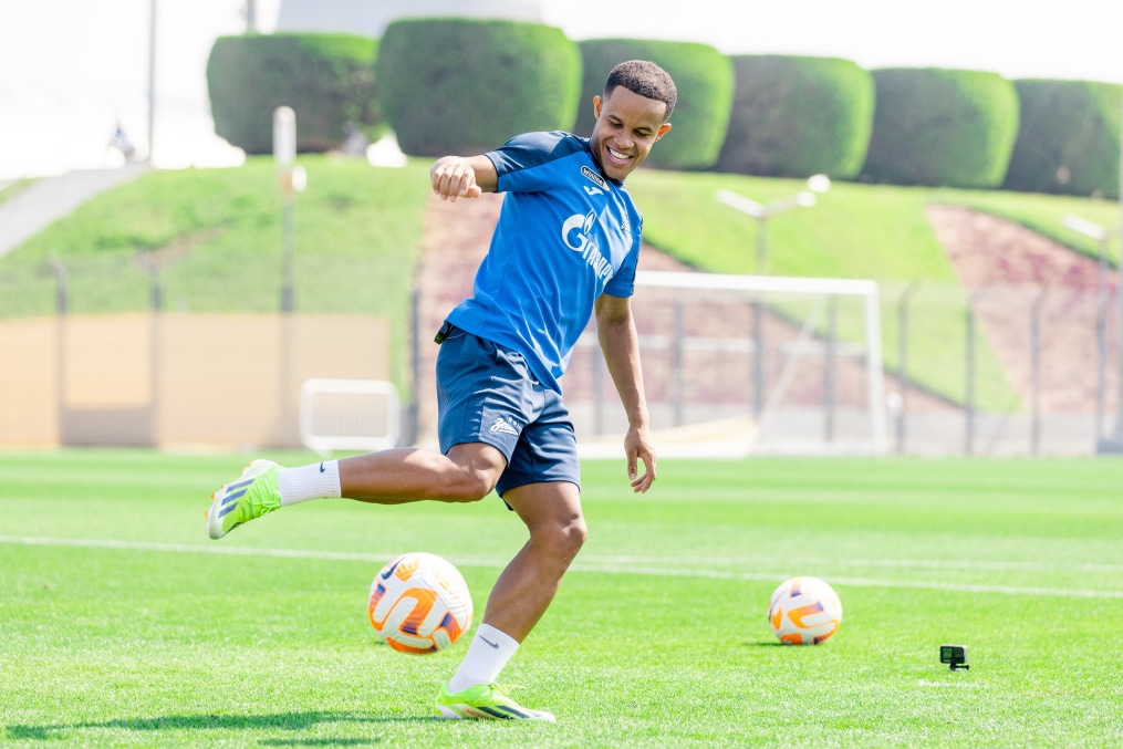 Зимние «Газпром» — тренировочные сборы в Катаре. 10 февраля, утренняя тренировка