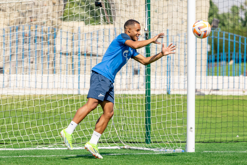 Зимние «Газпром» — тренировочные сборы в Катаре. 10 февраля, утренняя тренировка