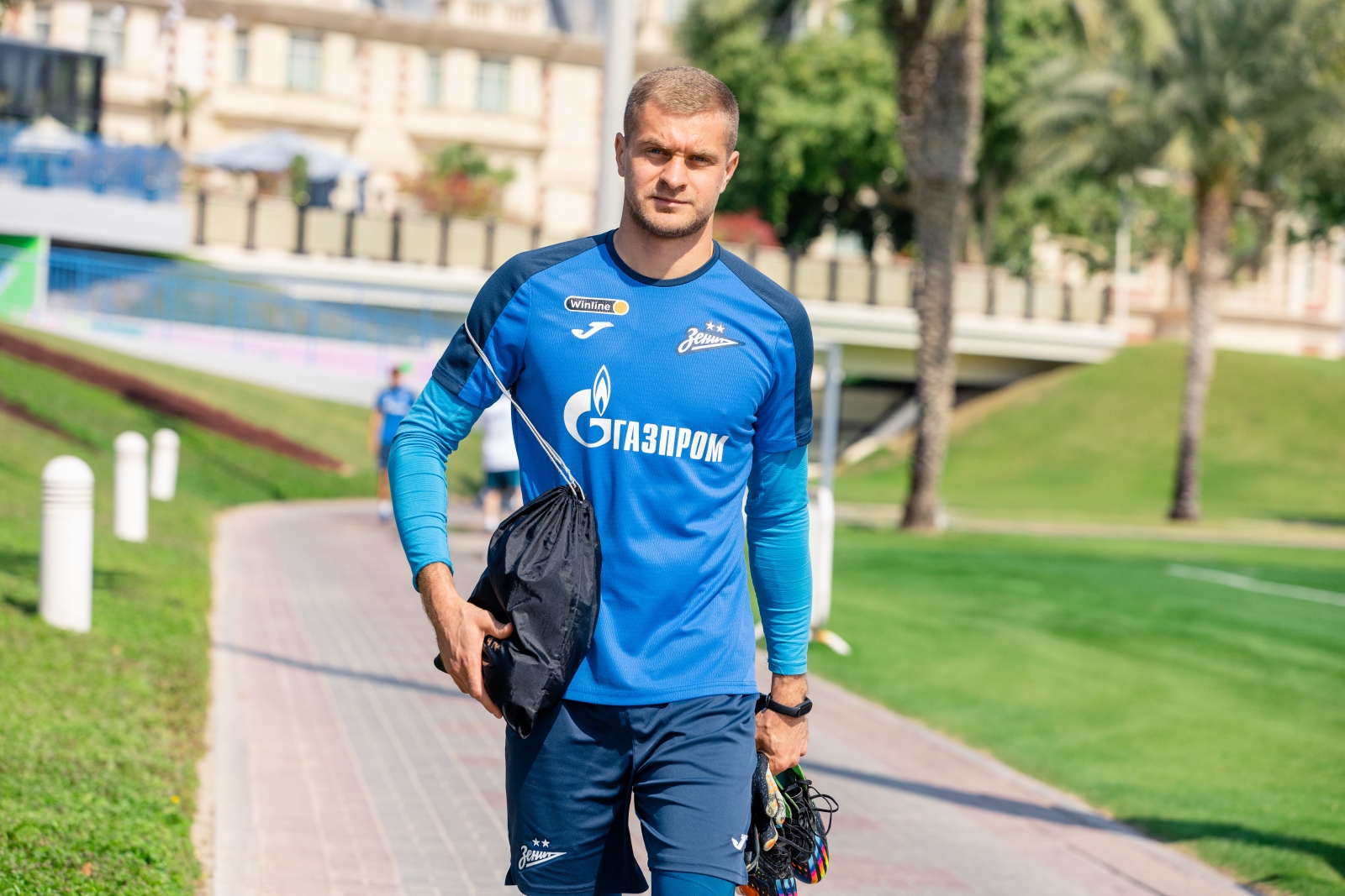 Зимние «Газпром» — тренировочные сборы в Катаре. 10 февраля, утренняя тренировка