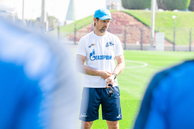 Зимние «Газпром» — тренировочные сборы в Катаре. 10 февраля, утренняя тренировка