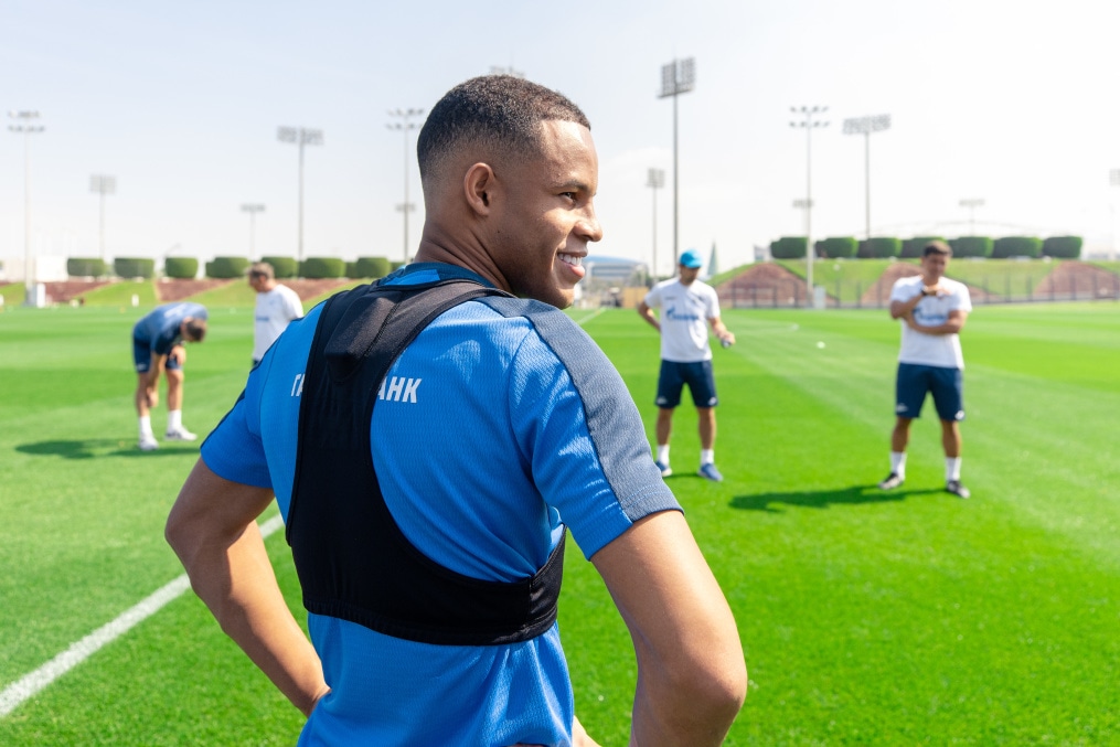 Зимние «Газпром» — тренировочные сборы в Катаре. 10 февраля, утренняя тренировка