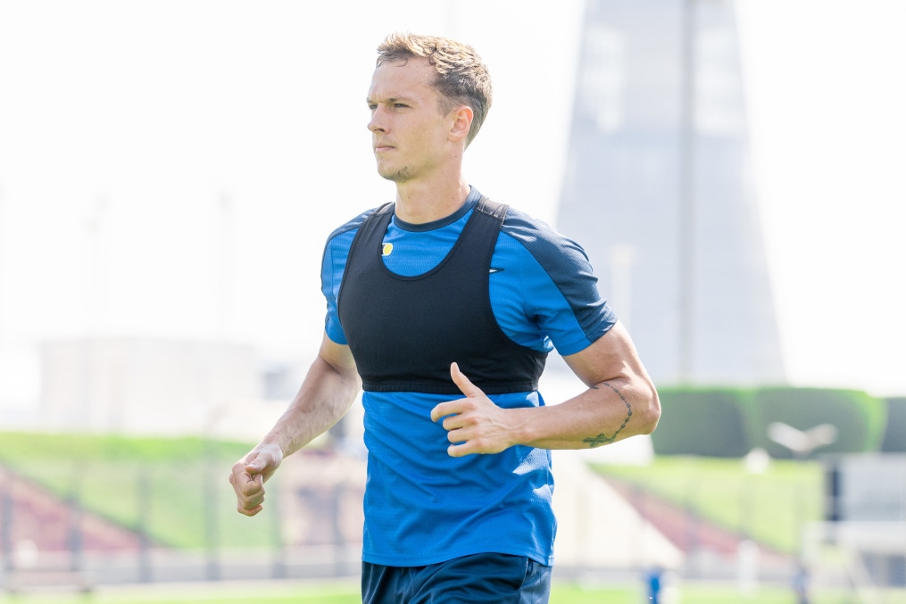 Зимние «Газпром» — тренировочные сборы в Катаре. 10 февраля, утренняя тренировка