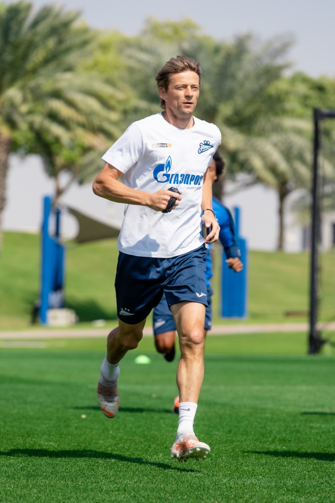 Зимние «Газпром» — тренировочные сборы в Катаре. 10 февраля, утренняя тренировка