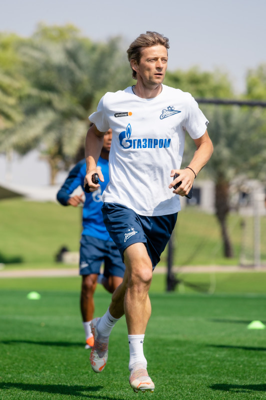 Зимние «Газпром» — тренировочные сборы в Катаре. 10 февраля, утренняя тренировка