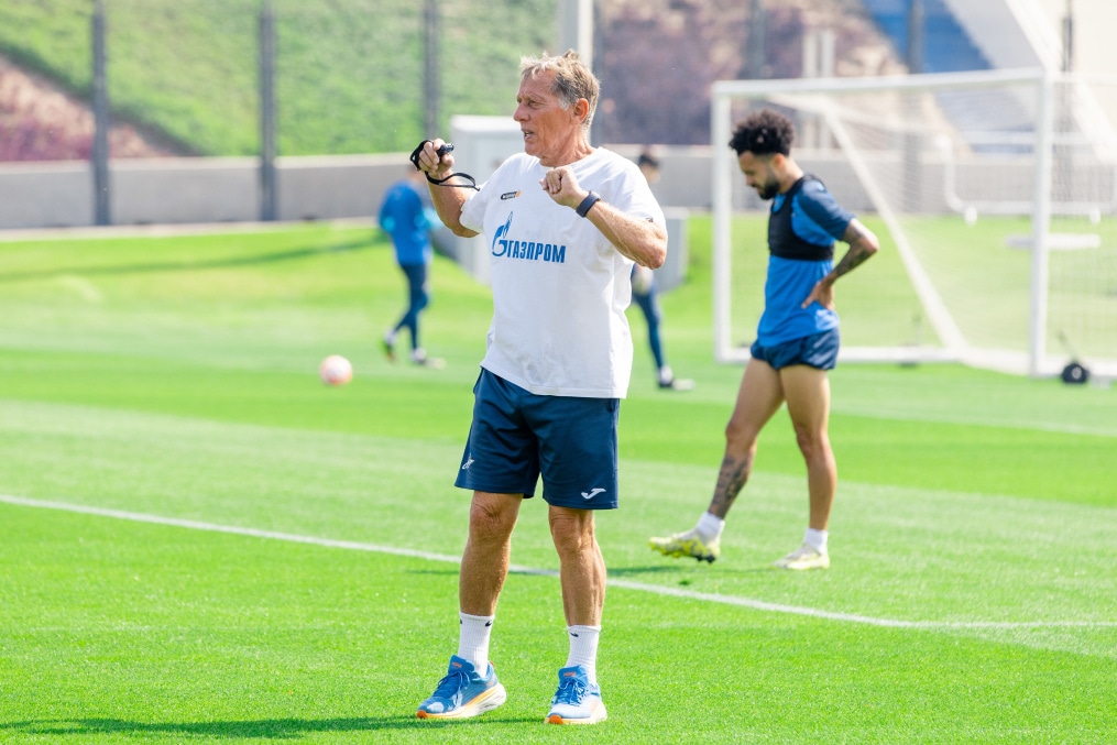 Зимние «Газпром» — тренировочные сборы в Катаре. 10 февраля, утренняя тренировка