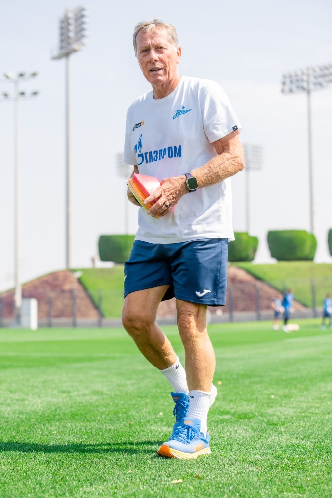 Зимние «Газпром» — тренировочные сборы в Катаре. 10 февраля, утренняя тренировка