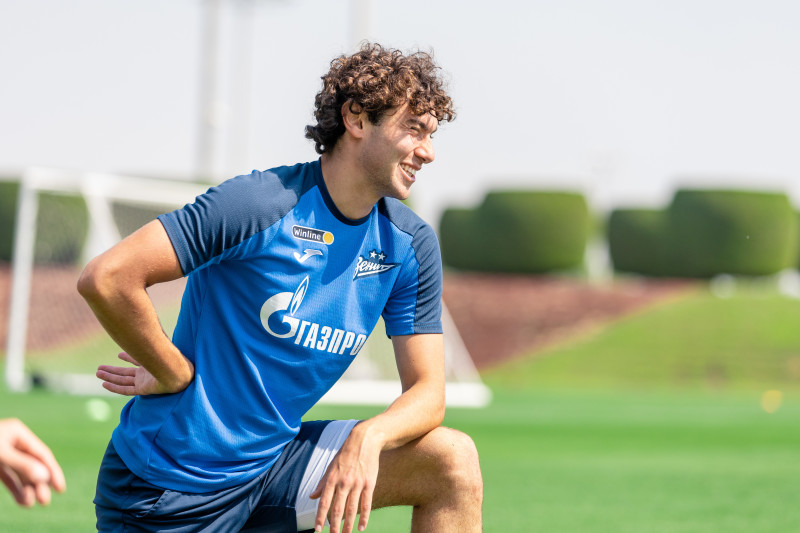 Зимние «Газпром» — тренировочные сборы в Катаре. 10 февраля, утренняя тренировка