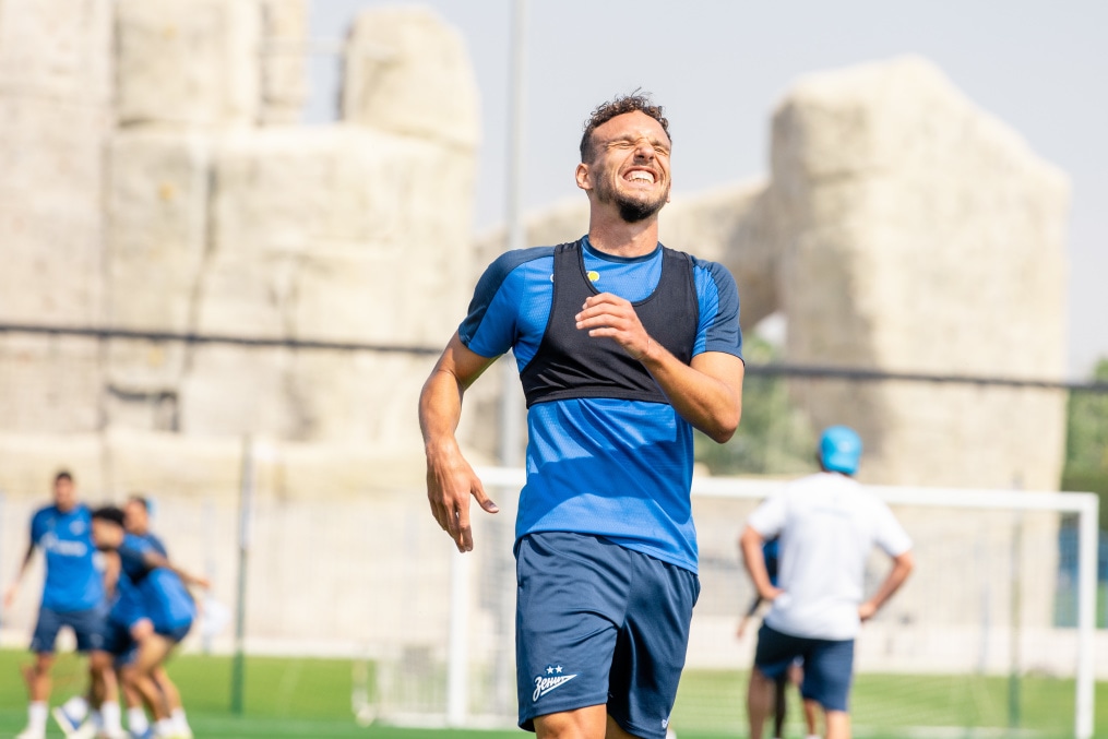 Зимние «Газпром» — тренировочные сборы в Катаре. 10 февраля, утренняя тренировка