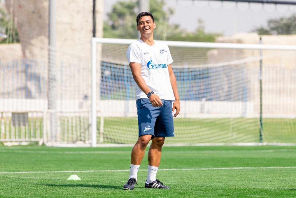 Зимние «Газпром» — тренировочные сборы в Катаре. 10 февраля, утренняя тренировка