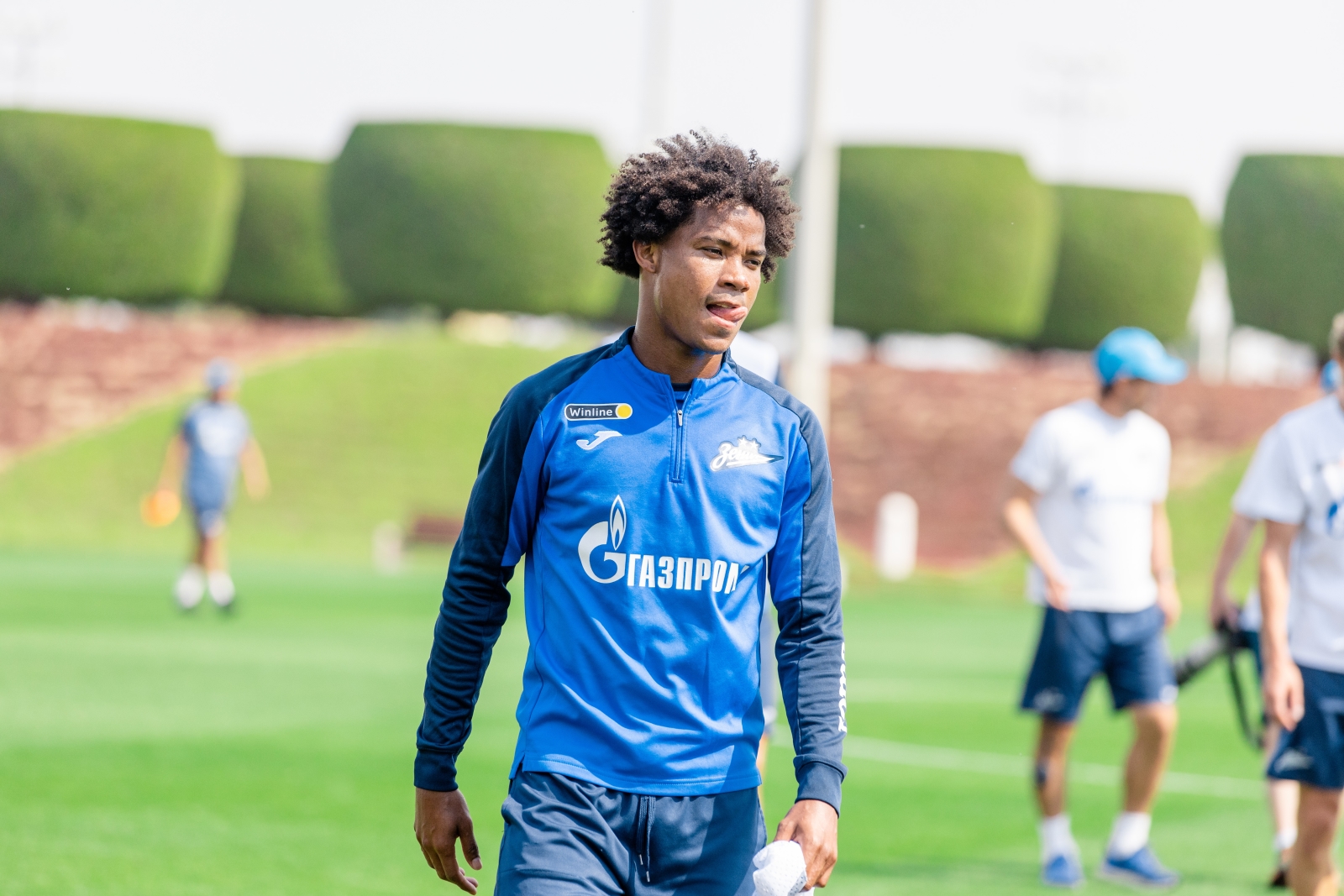 Зимние «Газпром» — тренировочные сборы в Катаре. 10 февраля, утренняя тренировка