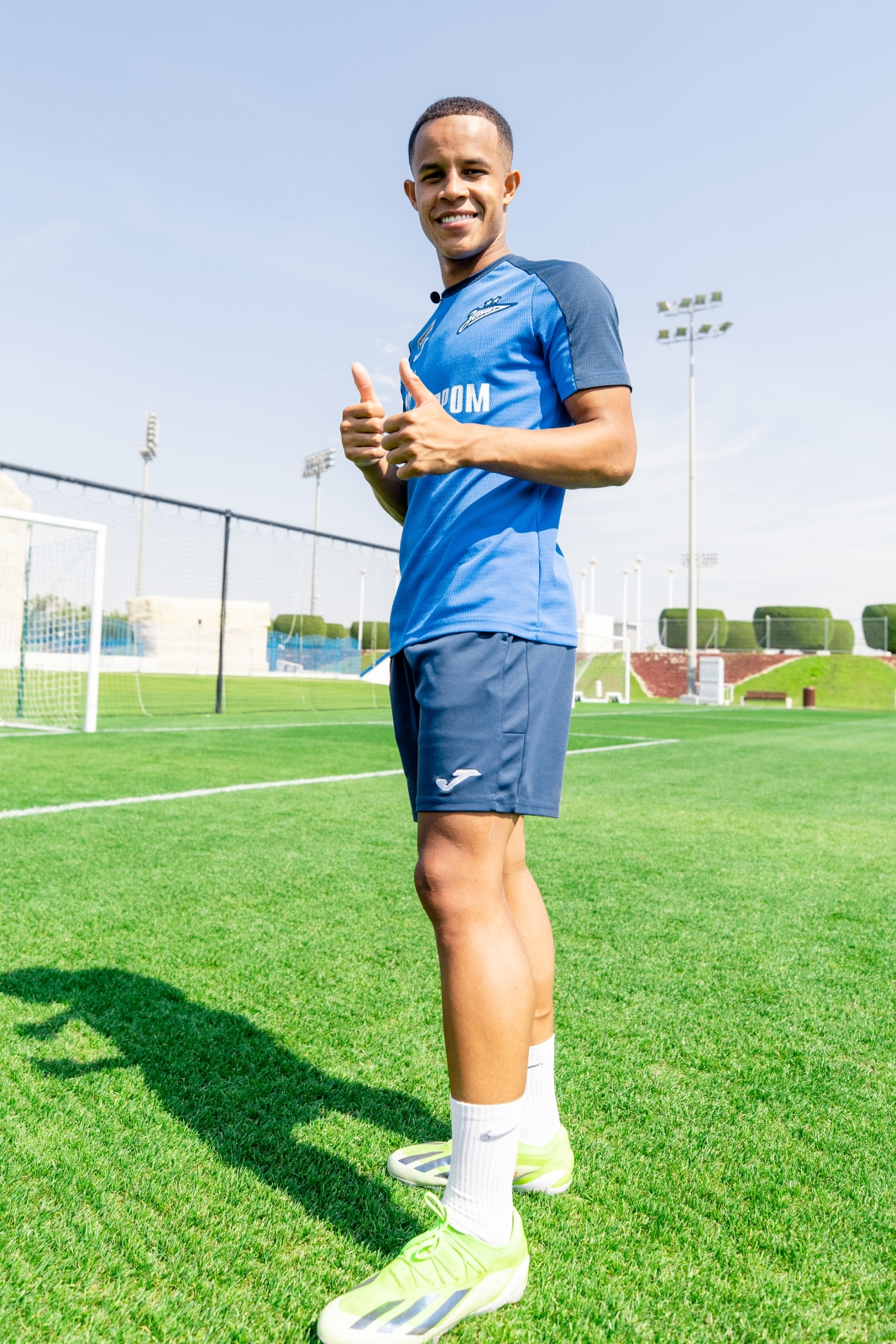 Зимние «Газпром» — тренировочные сборы в Катаре. 10 февраля, утренняя тренировка