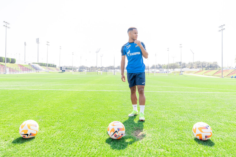 Зимние «Газпром» — тренировочные сборы в Катаре. 10 февраля, утренняя тренировка