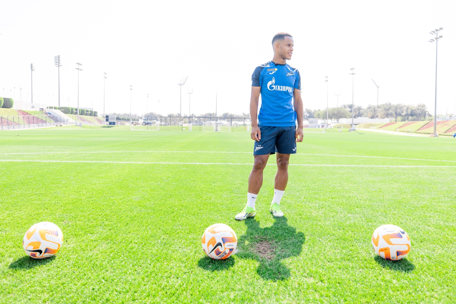 Зимние «Газпром» — тренировочные сборы в Катаре. 10 февраля, утренняя тренировка