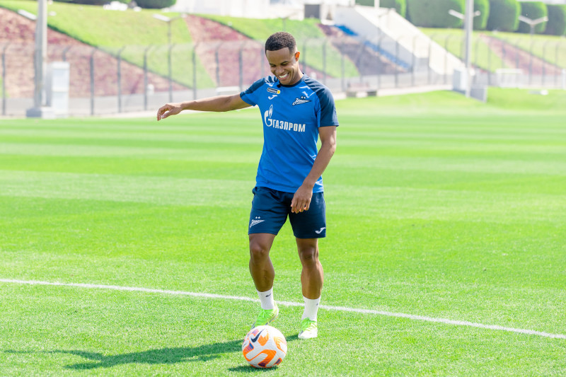 Зимние «Газпром» — тренировочные сборы в Катаре. 10 февраля, утренняя тренировка