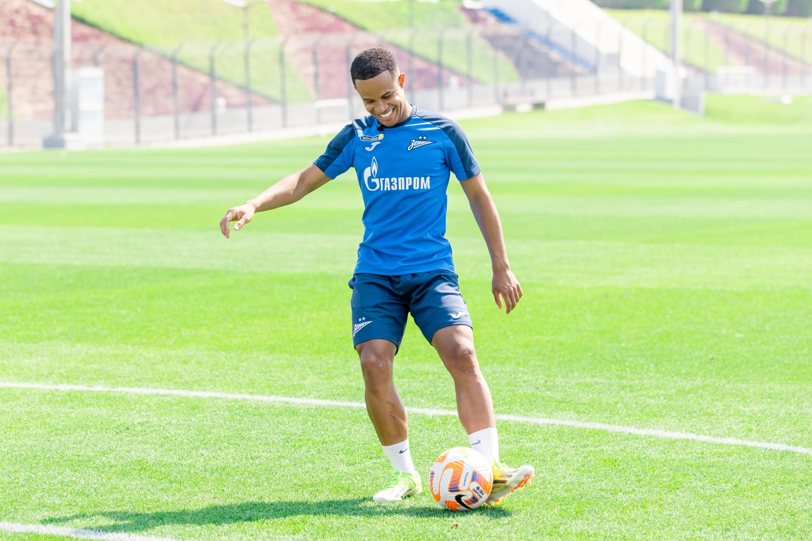 Зимние «Газпром» — тренировочные сборы в Катаре. 10 февраля, утренняя тренировка