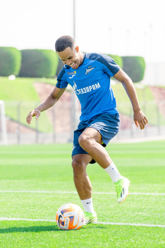 Зимние «Газпром» — тренировочные сборы в Катаре. 10 февраля, утренняя тренировка