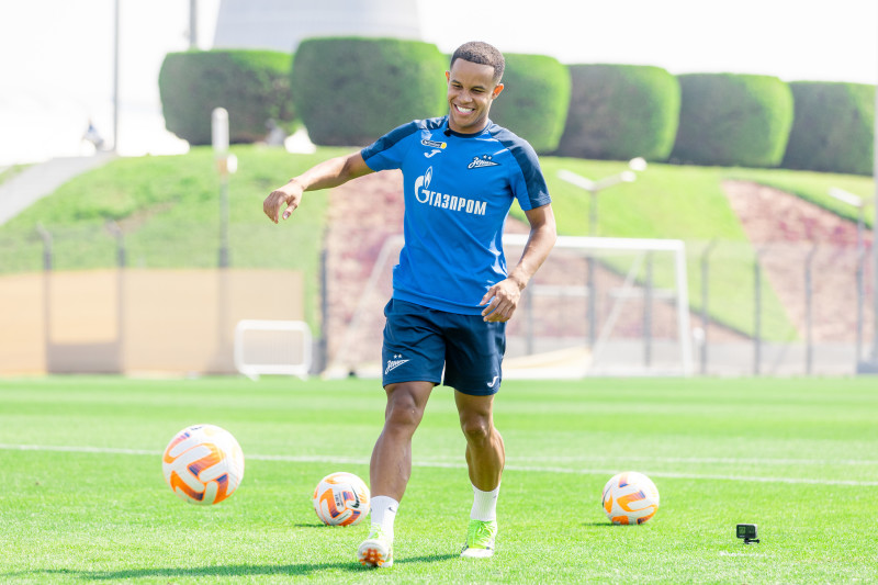 Зимние «Газпром» — тренировочные сборы в Катаре. 10 февраля, утренняя тренировка