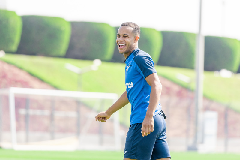 Зимние «Газпром» — тренировочные сборы в Катаре. 10 февраля, утренняя тренировка