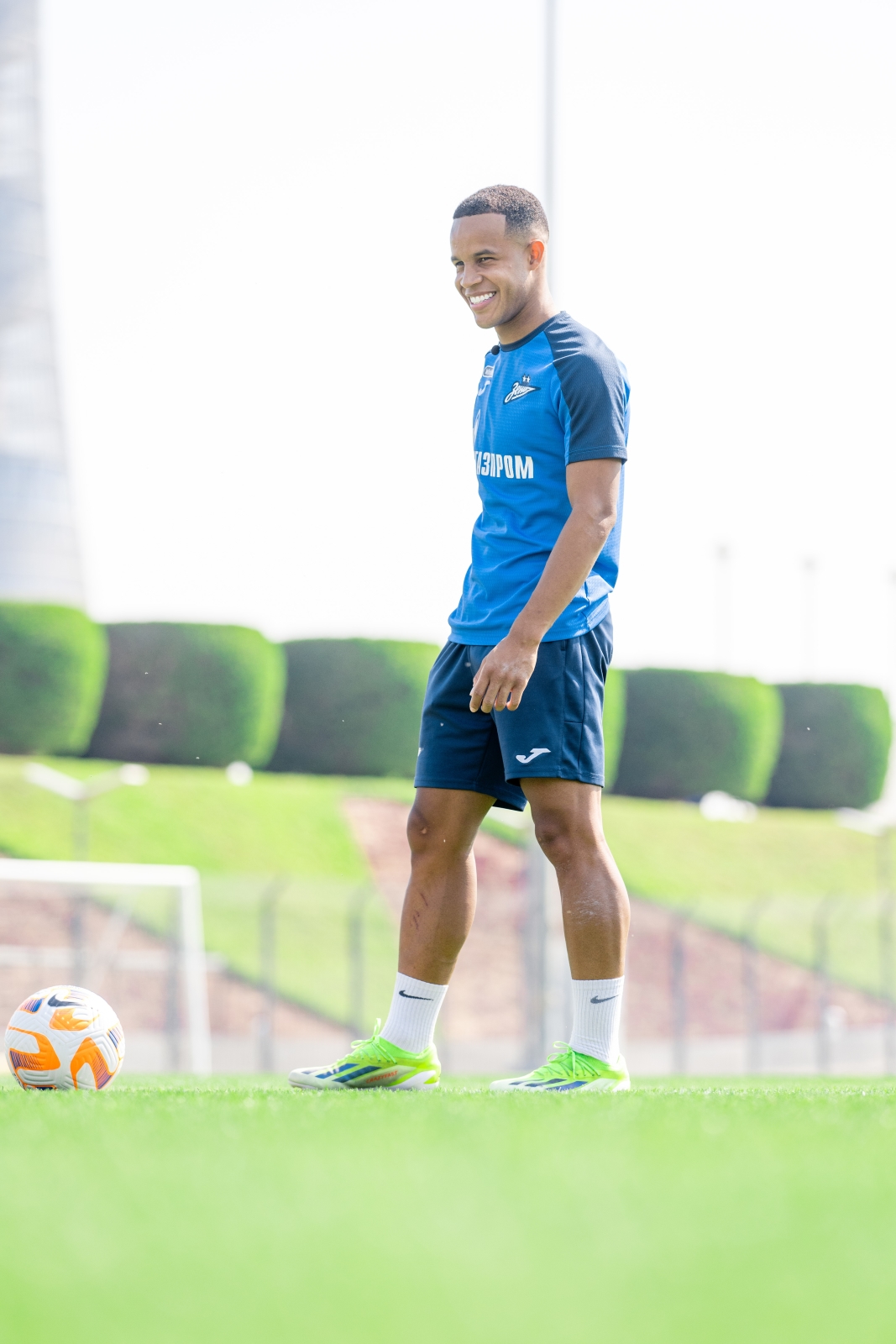 Зимние «Газпром» — тренировочные сборы в Катаре. 10 февраля, утренняя тренировка