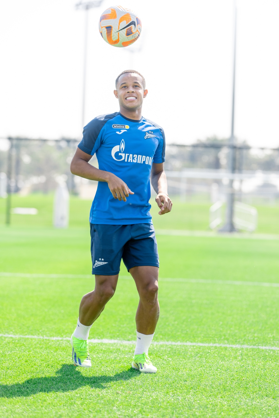 Зимние «Газпром» — тренировочные сборы в Катаре. 10 февраля, утренняя тренировка