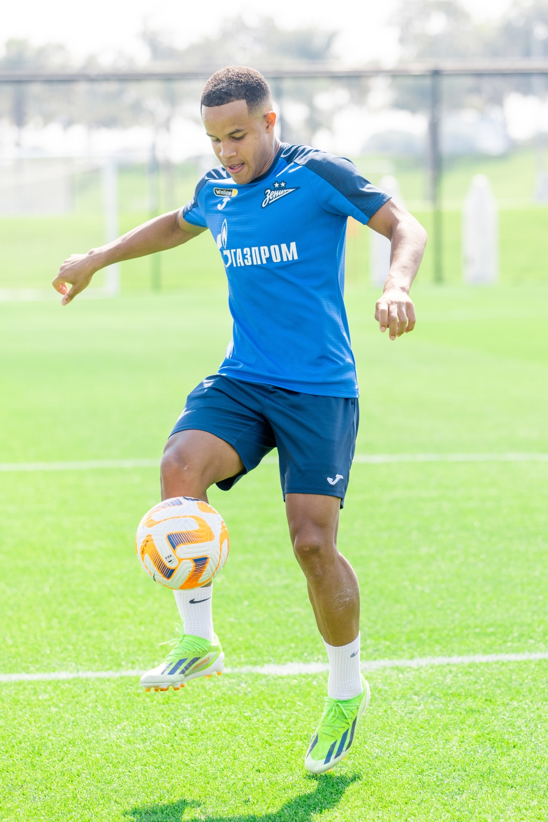 Зимние «Газпром» — тренировочные сборы в Катаре. 10 февраля, утренняя тренировка