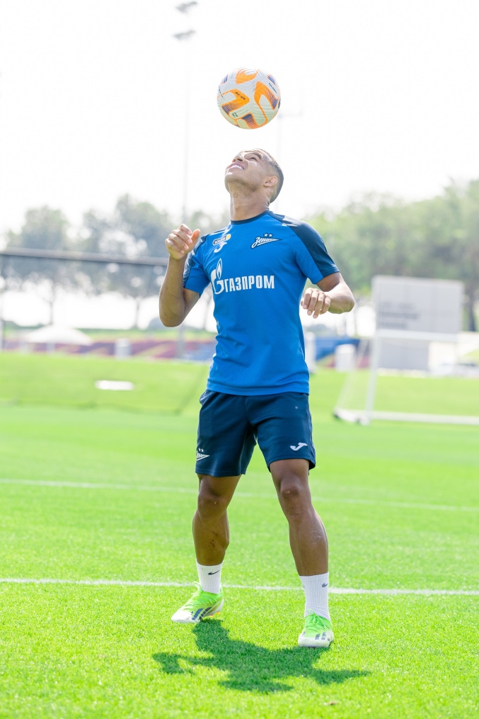 Зимние «Газпром» — тренировочные сборы в Катаре. 10 февраля, утренняя тренировка