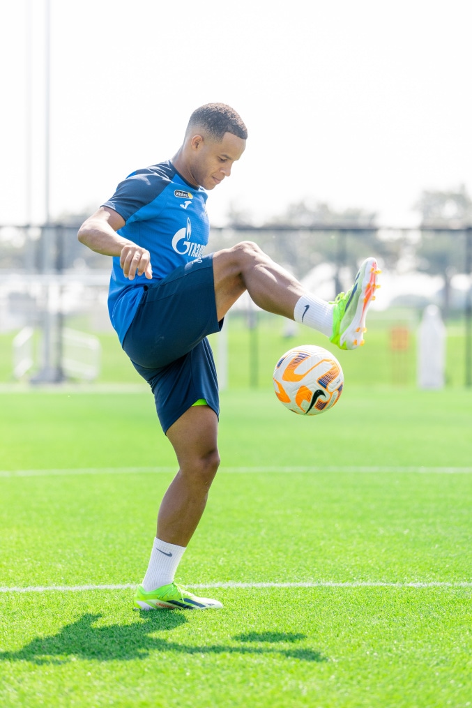 Зимние «Газпром» — тренировочные сборы в Катаре. 10 февраля, утренняя тренировка