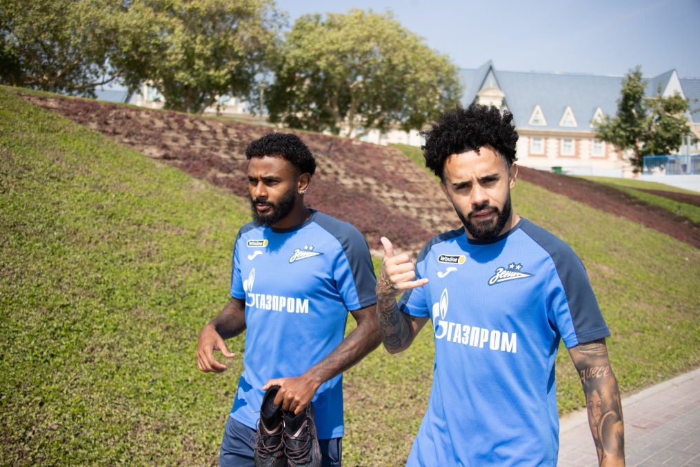 Зимние «Газпром» — тренировочные сборы в Катаре. 10 февраля, утренняя тренировка.