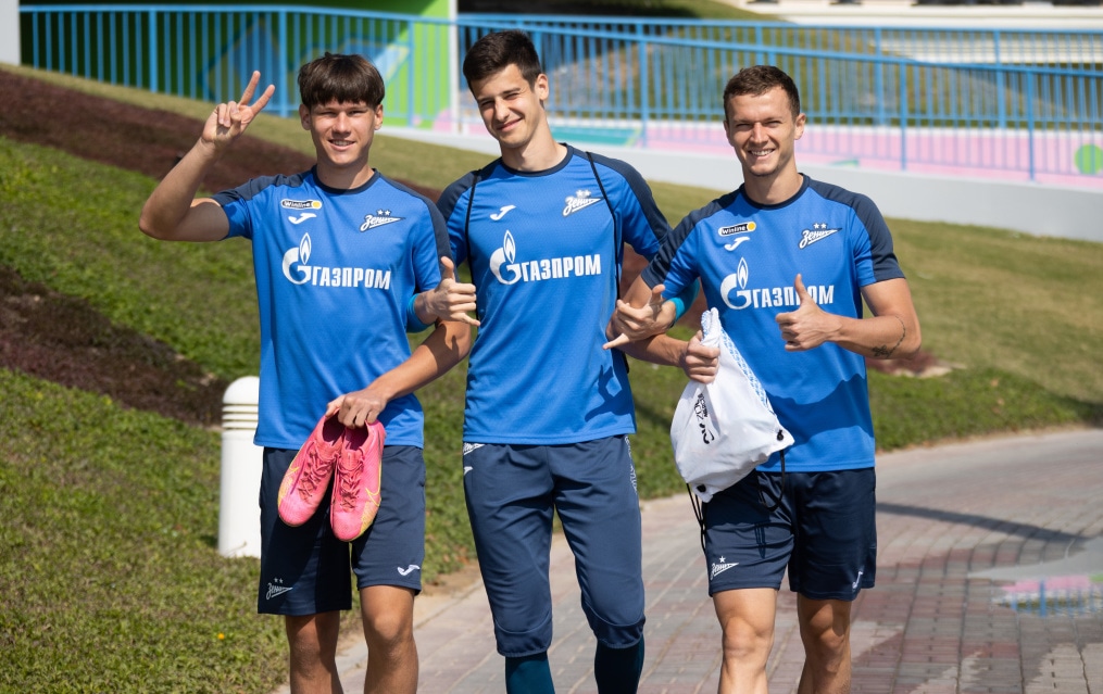 Зимние «Газпром» — тренировочные сборы в Катаре. 10 февраля, утренняя тренировка.