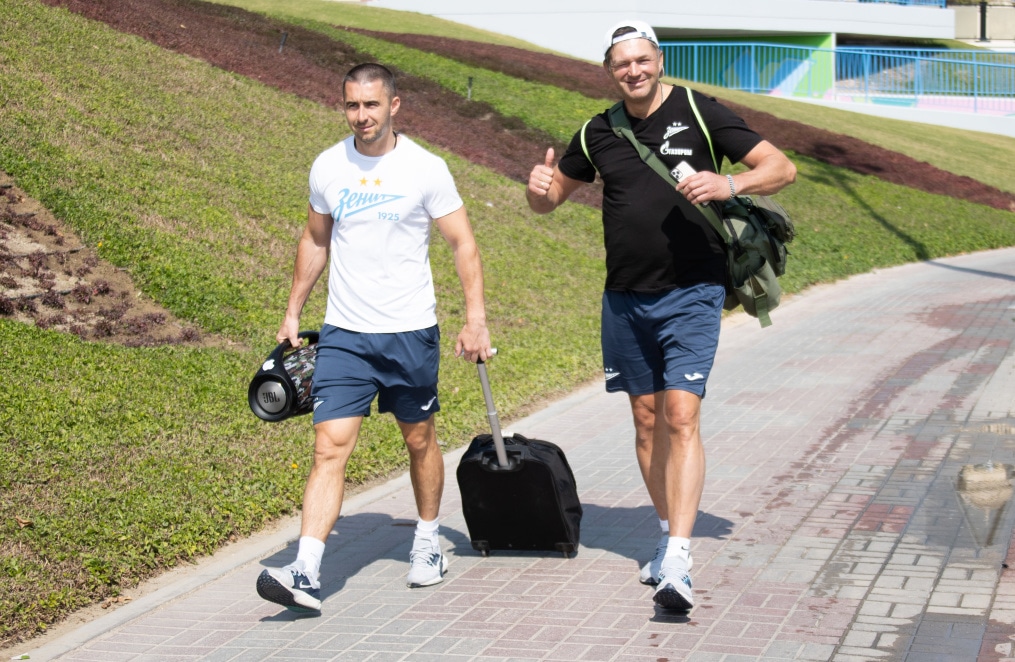 Зимние «Газпром» — тренировочные сборы в Катаре. 10 февраля, утренняя тренировка.