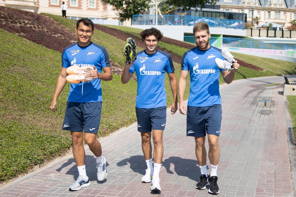Зимние «Газпром» — тренировочные сборы в Катаре. 10 февраля, утренняя тренировка.