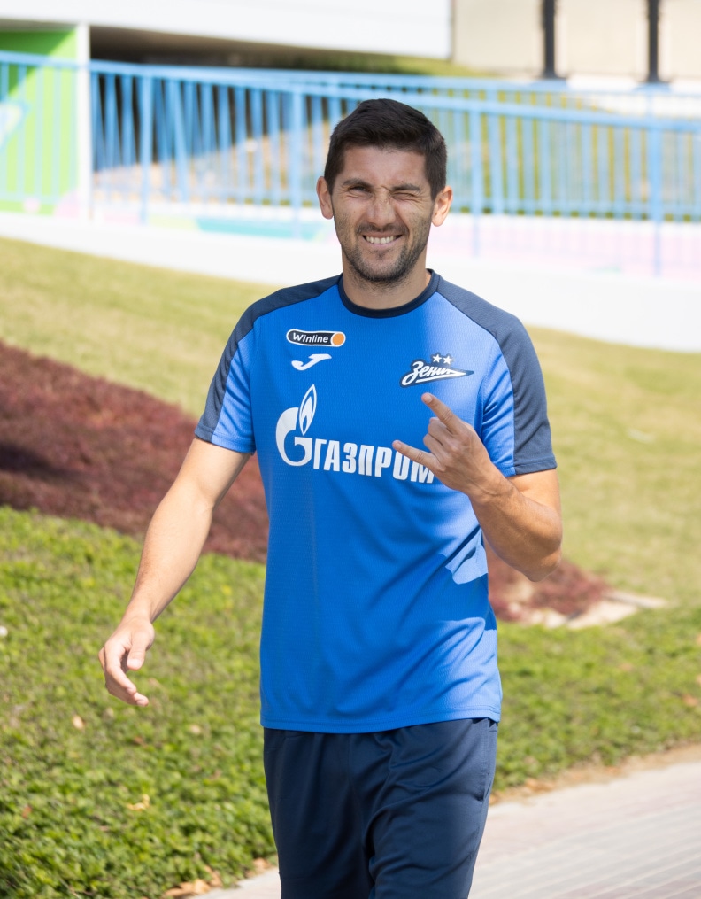 Зимние «Газпром» — тренировочные сборы в Катаре. 10 февраля, утренняя тренировка.