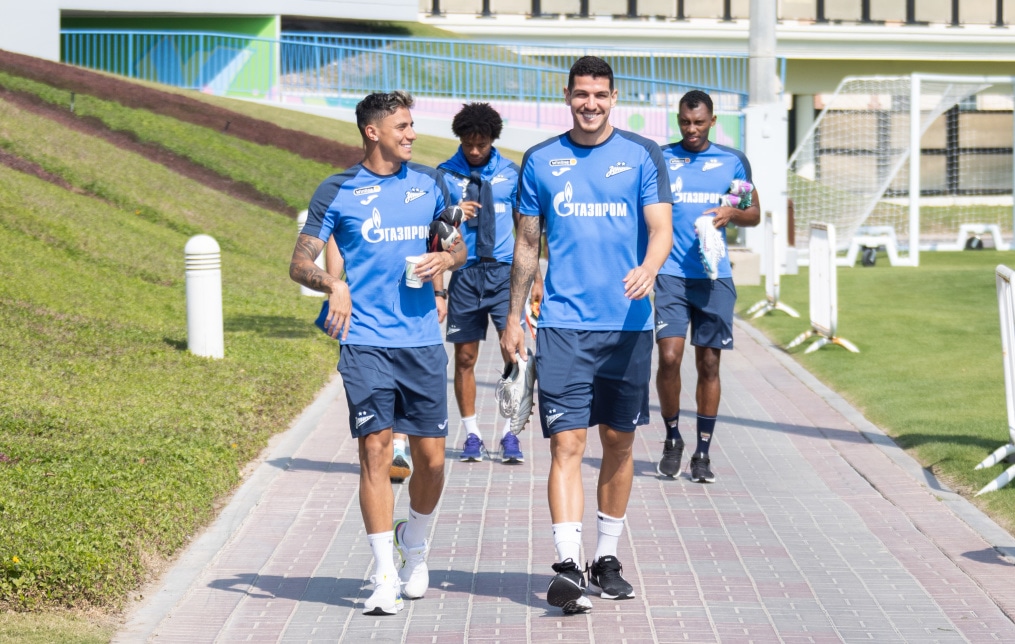 Зимние «Газпром» — тренировочные сборы в Катаре. 10 февраля, утренняя тренировка.