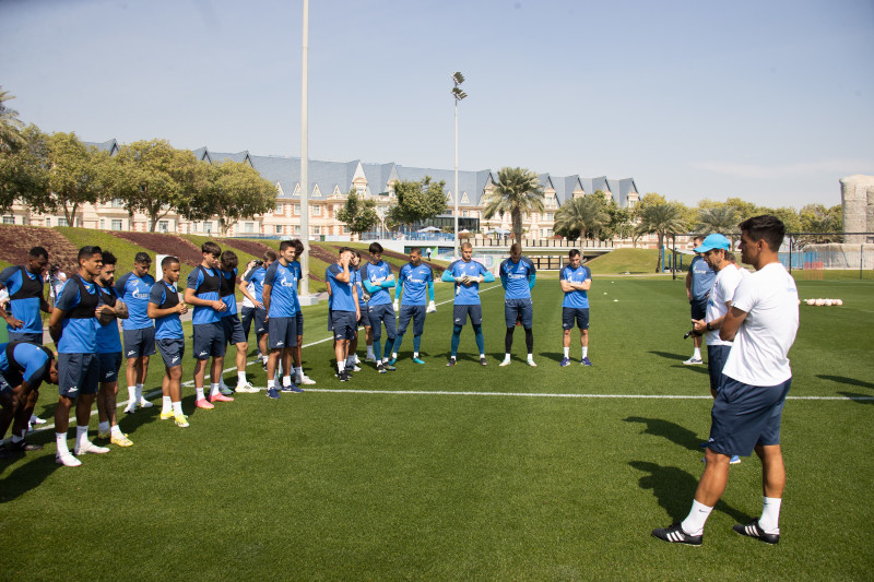Зимние «Газпром» — тренировочные сборы в Катаре. 10 февраля, утренняя тренировка.