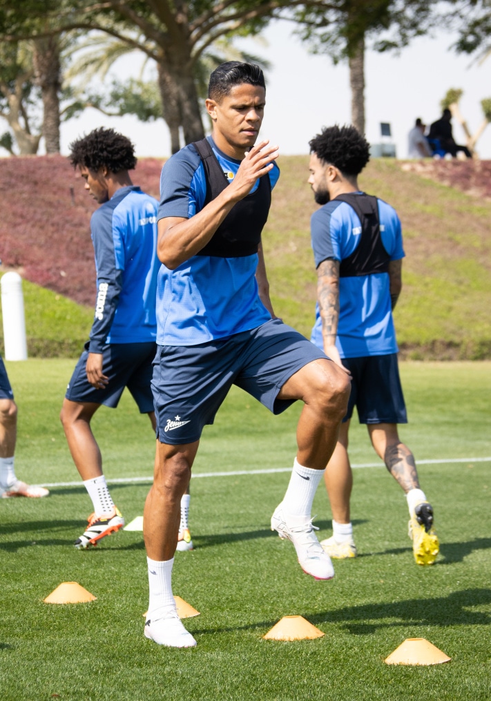 Зимние «Газпром» — тренировочные сборы в Катаре. 10 февраля, утренняя тренировка.