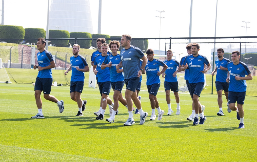 Зимние «Газпром» — тренировочные сборы в Катаре. 10 февраля, утренняя тренировка.
