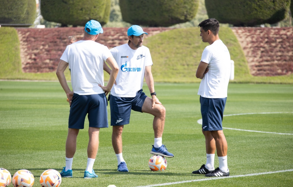 Зимние «Газпром» — тренировочные сборы в Катаре. 10 февраля, утренняя тренировка.