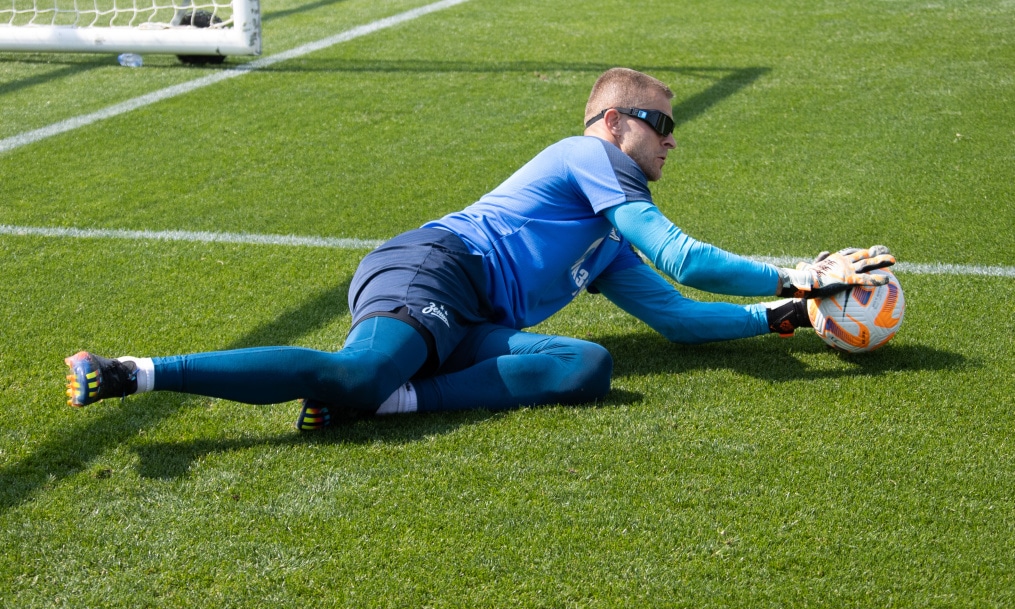 Зимние «Газпром» — тренировочные сборы в Катаре. 10 февраля, утренняя тренировка.