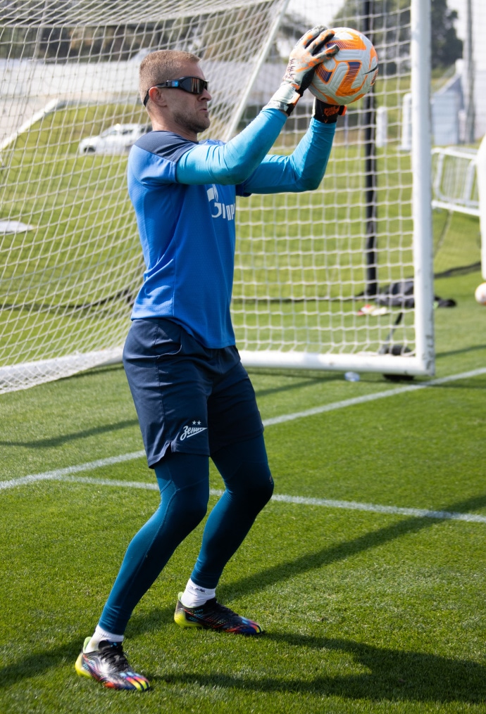 Зимние «Газпром» — тренировочные сборы в Катаре. 10 февраля, утренняя тренировка.