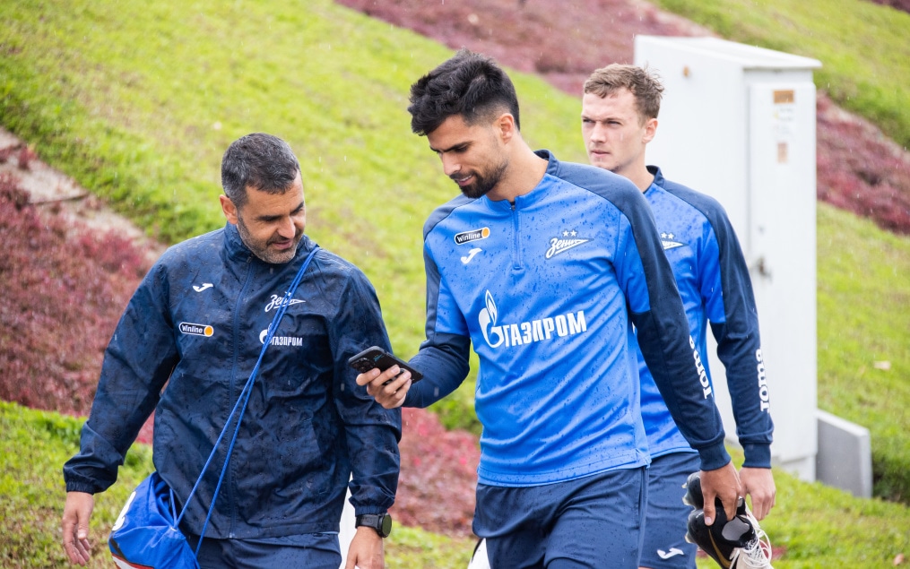 Зимние «Газпром» — тренировочные сборы в Катаре. 11 февраля, утренняя тренировка.