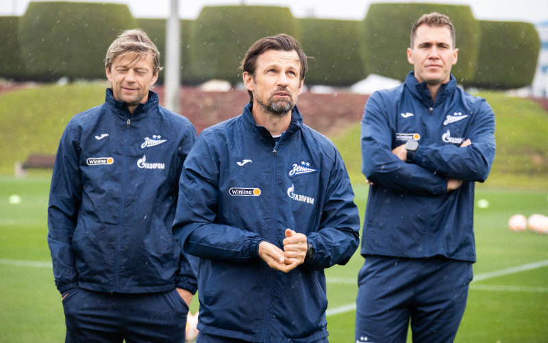 Зимние «Газпром» — тренировочные сборы в Катаре. 11 февраля, утренняя тренировка.