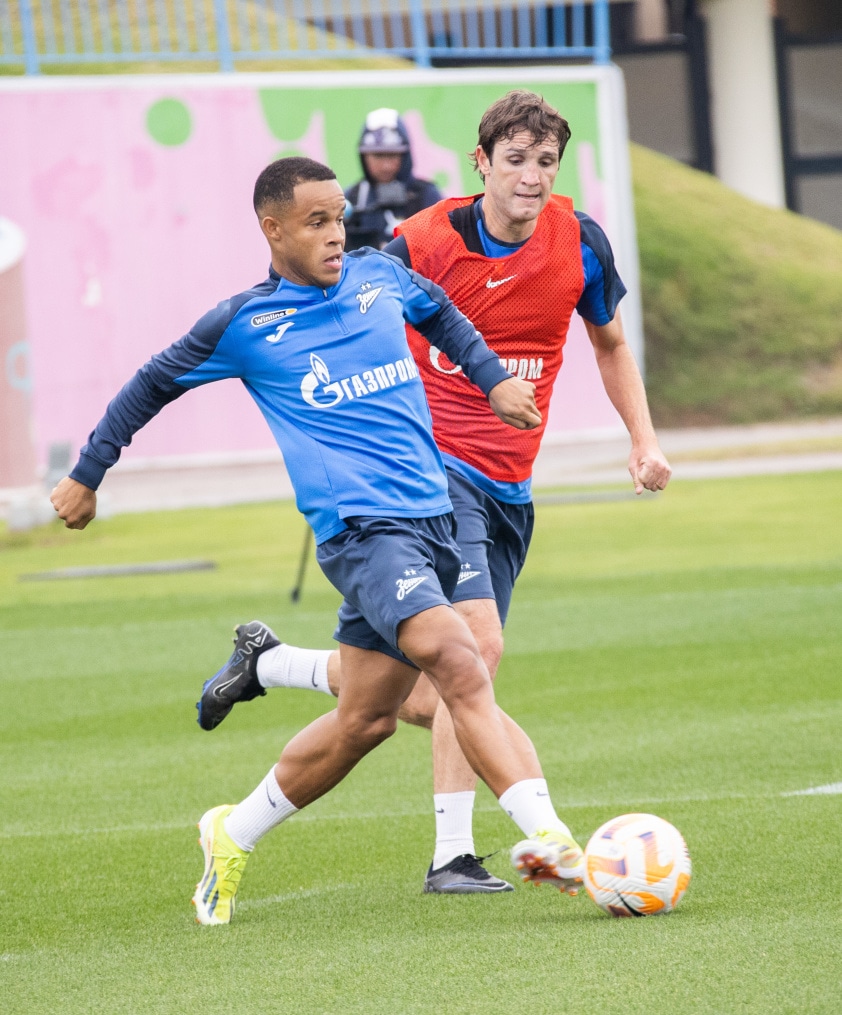 Зимние «Газпром» — тренировочные сборы в Катаре. 11 февраля, утренняя тренировка.