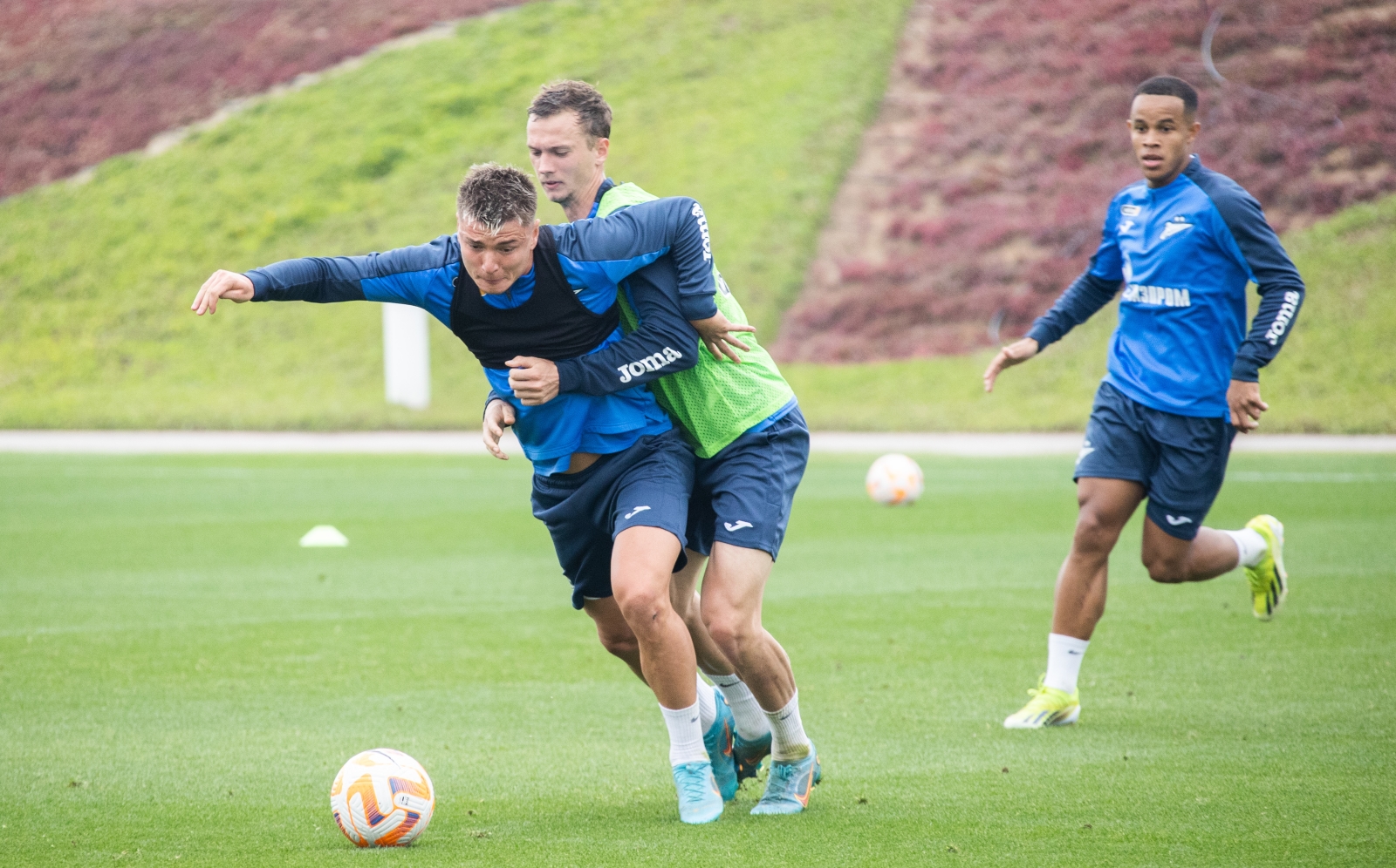 Зимние «Газпром» — тренировочные сборы в Катаре. 11 февраля, утренняя тренировка.