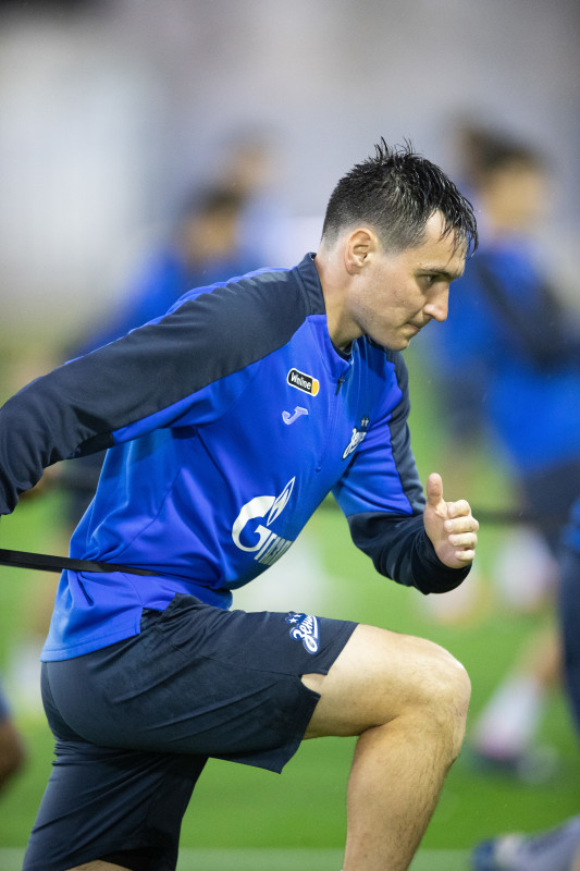 Зимние «Газпром» — тренировочные сборы в Катаре. 11 февраля, вечерняя тренировка