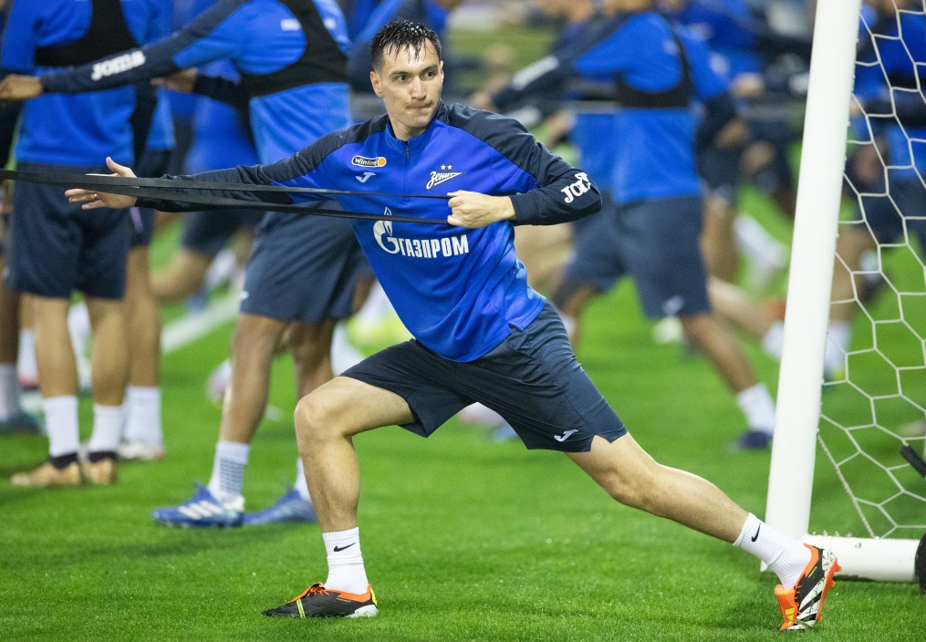 Зимние «Газпром» — тренировочные сборы в Катаре. 11 февраля, вечерняя тренировка