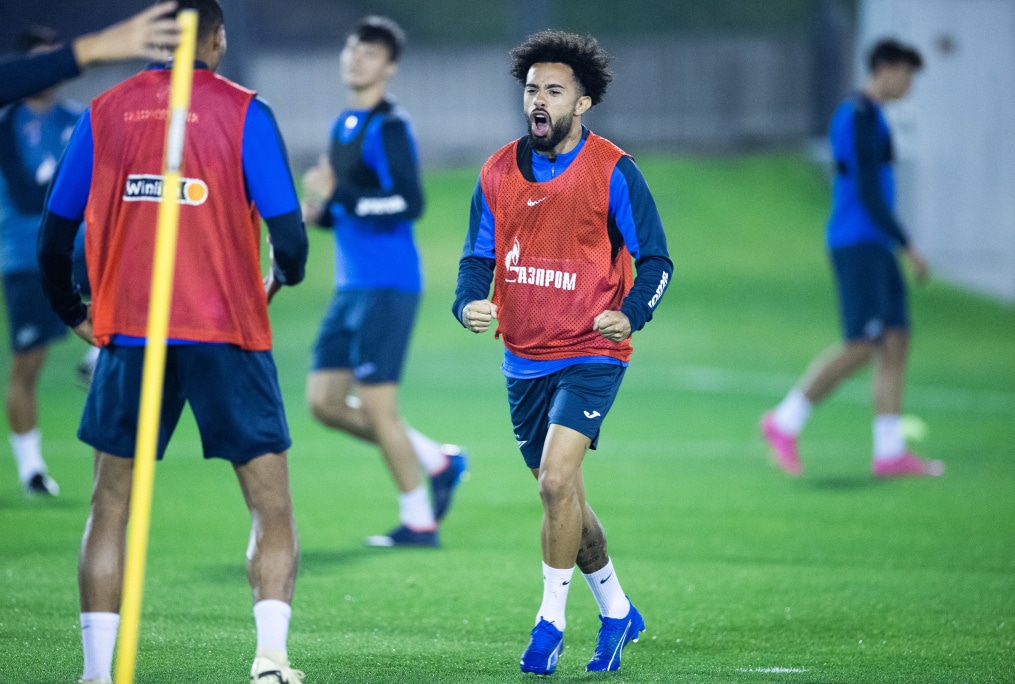 Зимние «Газпром» — тренировочные сборы в Катаре. 11 февраля, вечерняя тренировка