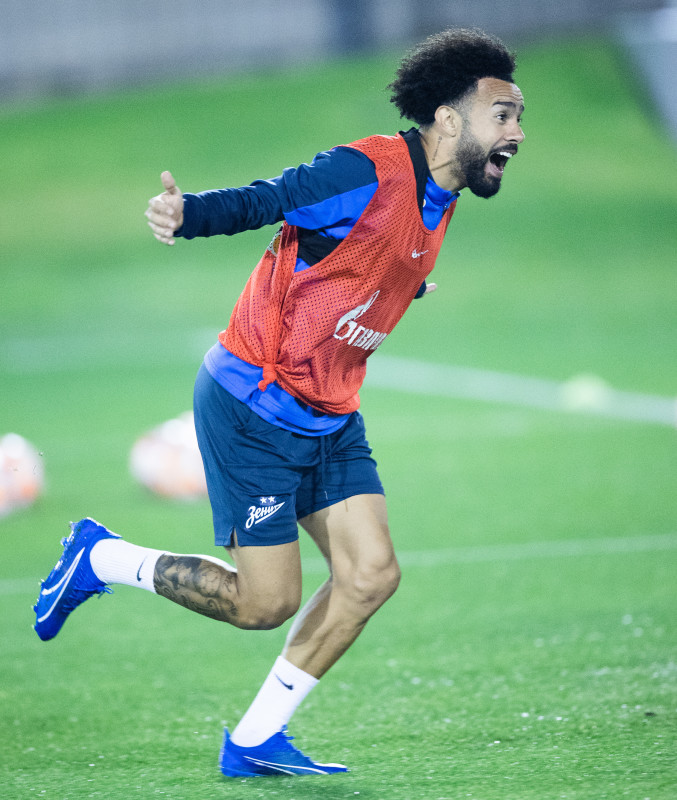 Зимние «Газпром» — тренировочные сборы в Катаре. 11 февраля, вечерняя тренировка