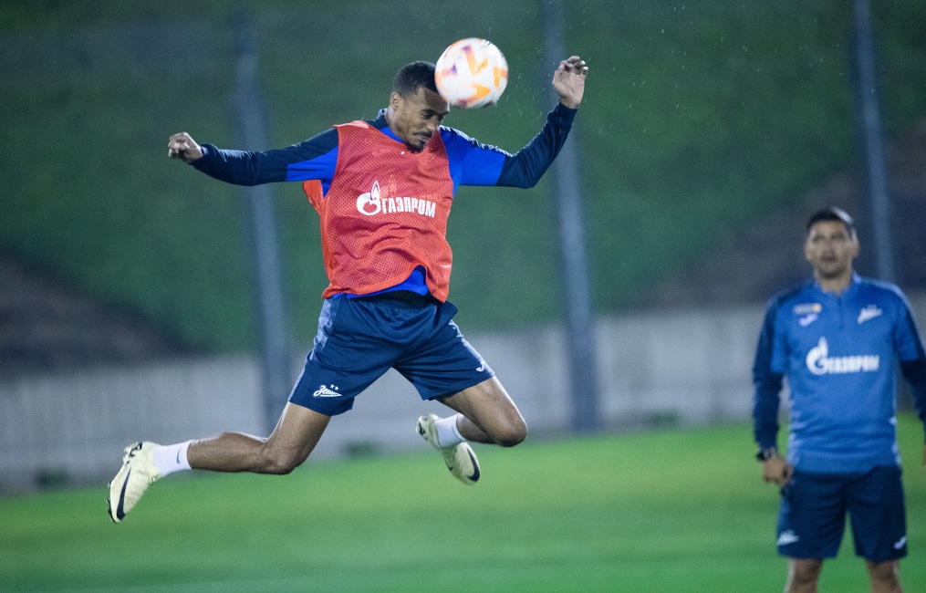 Зимние «Газпром» — тренировочные сборы в Катаре. 11 февраля, вечерняя тренировка